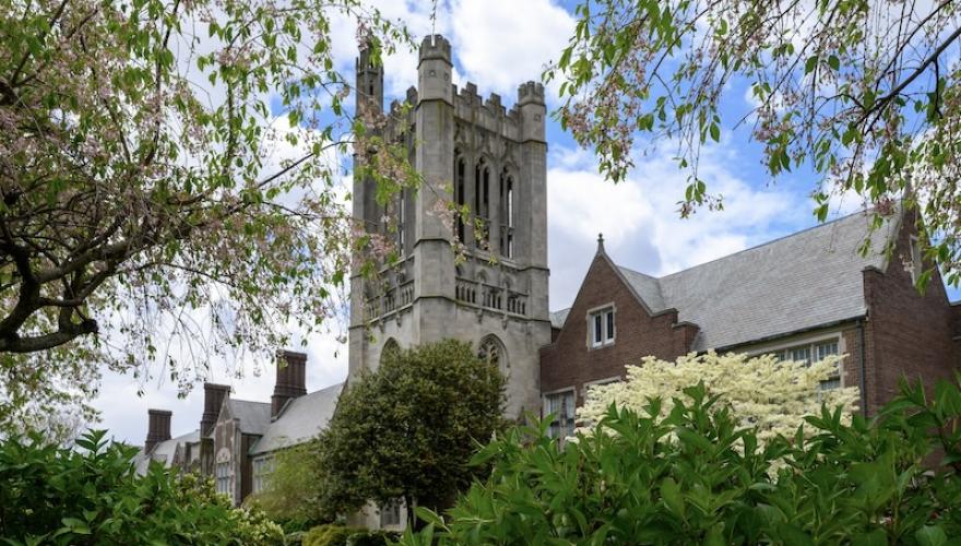 hepburn hall tower view