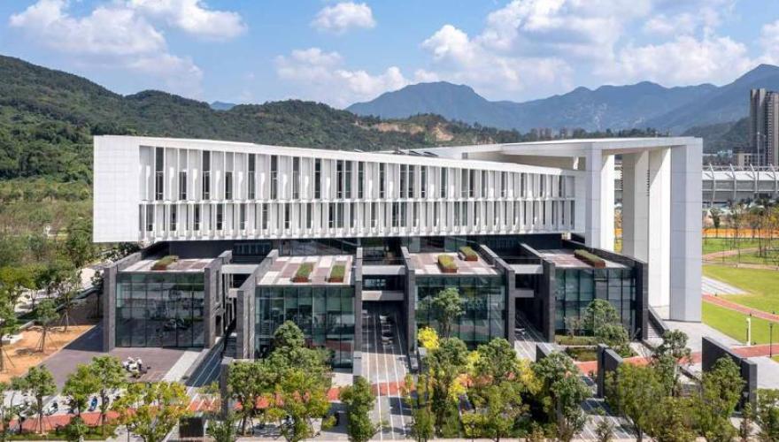 wenzhou kean campus aerial view