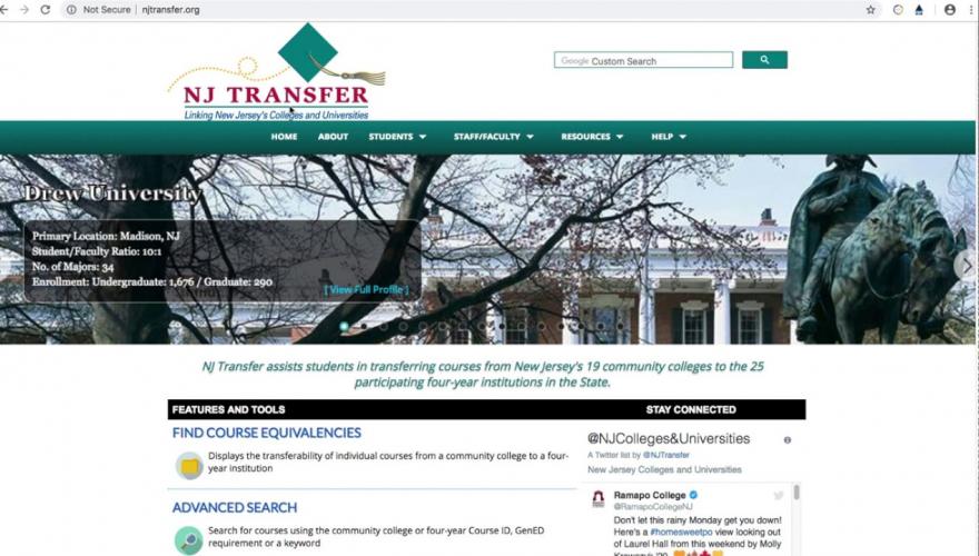 Video screenshot showing how to use njtransfer.org