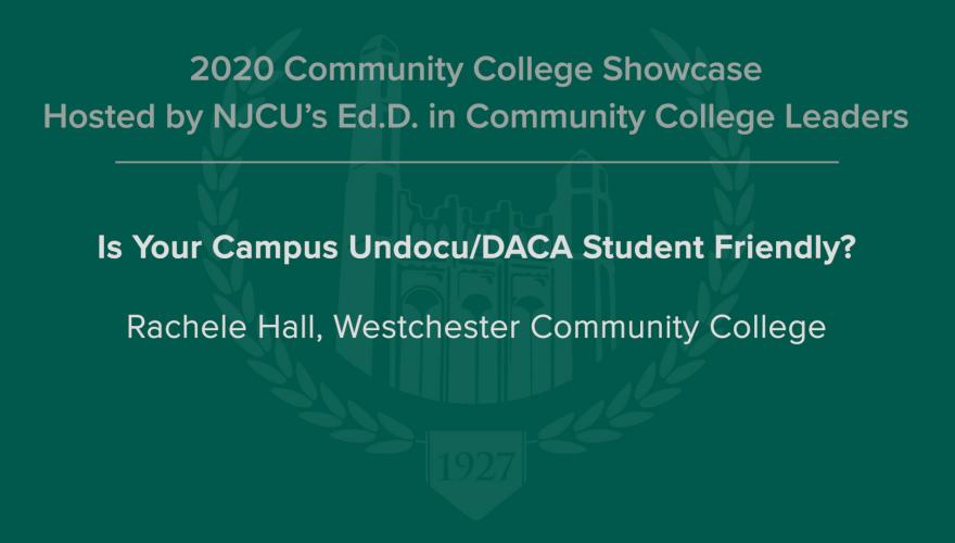 Is Your Campus Undocu:DACA Student Friendly Video Description
