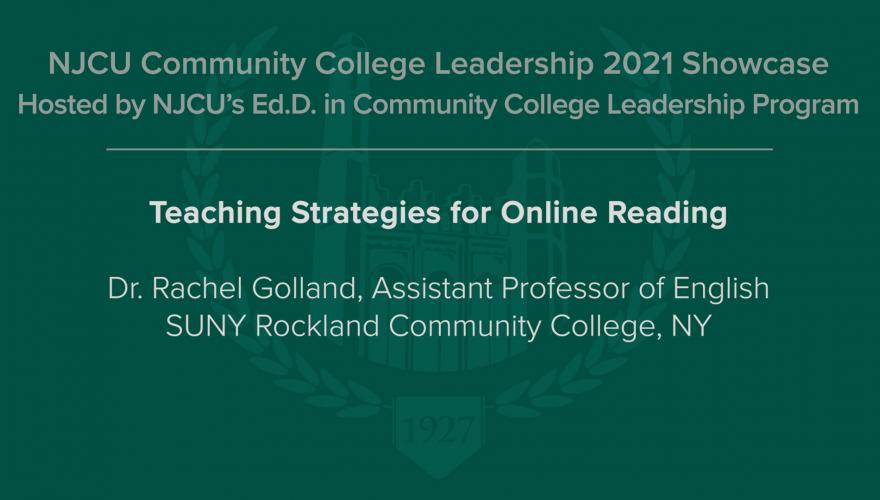 Teaching Strategies for Online Reading