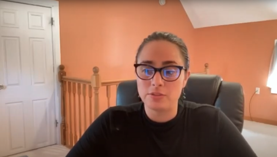 Speakers Katie Hall, Catherine Scangarella, and Andrew Bossie video screenshot