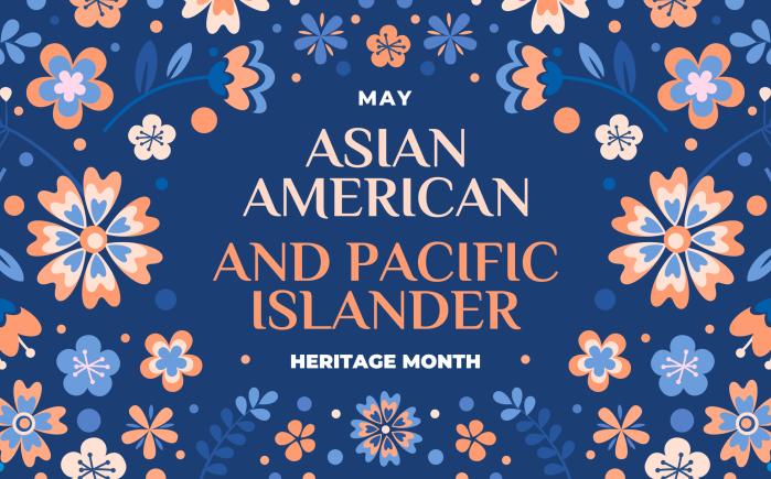 AAPI Month celebratory graphic