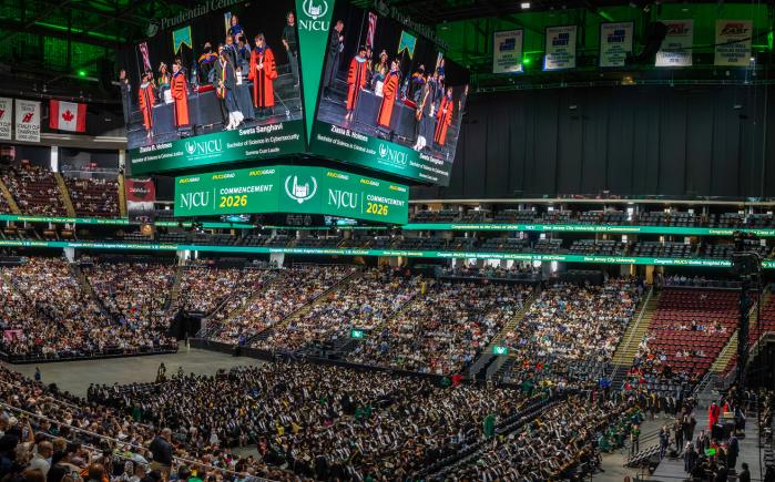 2026 Commencement panoramic photo