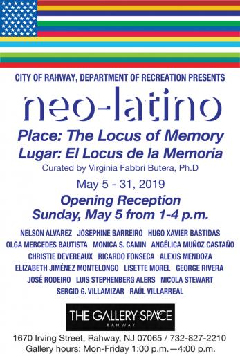 neo-latino art exhibit poster
