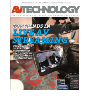 Cover of AV Technology Magazine