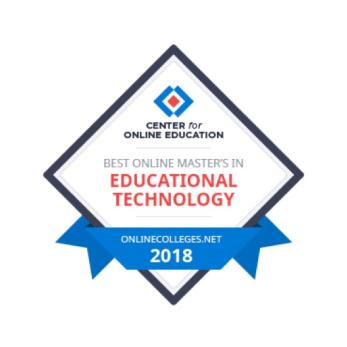 Award: Best Online Masters in Educational Technology
