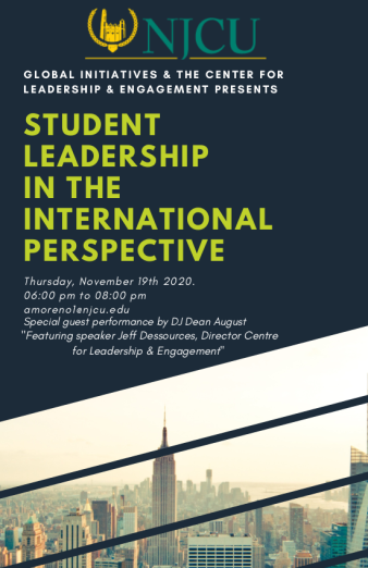 International Education Week Student Leadership workshop 2020