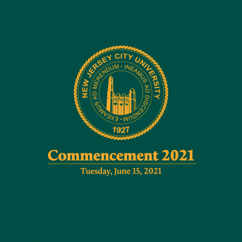 NJCU Commencement 2021 program cover