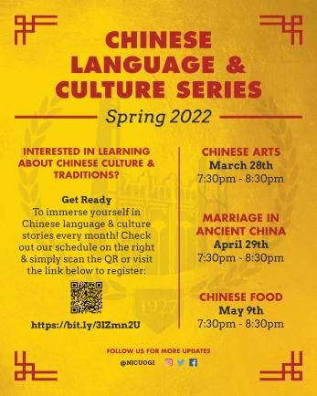 Chinese Language and Culture Courses Spring 2022