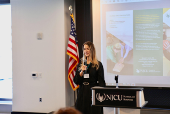 MANUELA CACIULA AT PODIUM