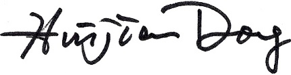 Huijian Dong Signature