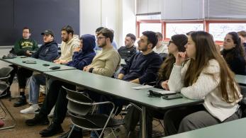 Caucasus University students at NJCU