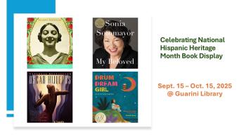 Hispanic Heritage Book Display