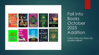 Fall into Reading - New Books and Magazines at NJCU Library